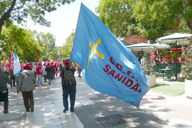 LA FSSA ACUDIÓ A LA EUROMANIFESTACIÓN DE MADRID