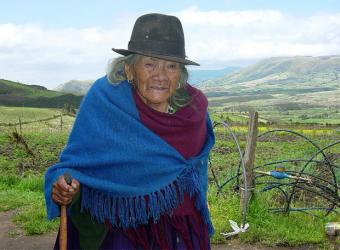 Tránsito Amaguaña, líder índigena